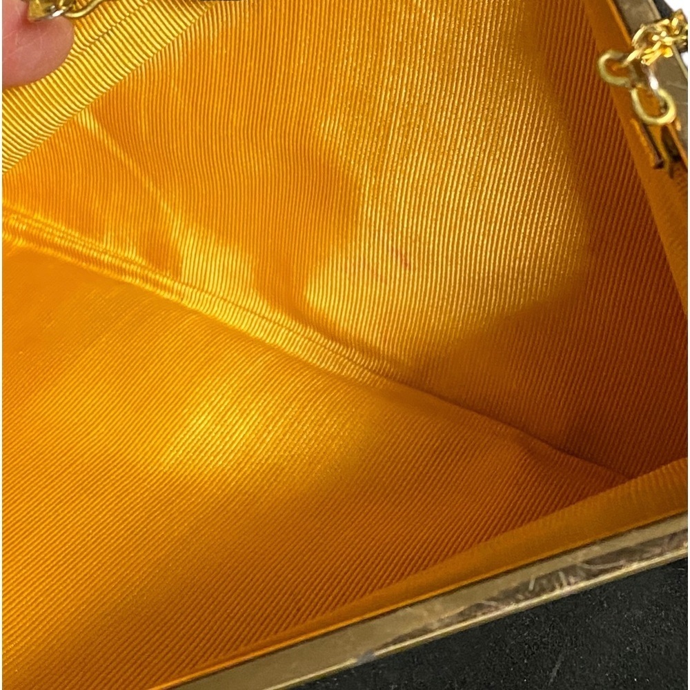Etra Genuine Black Leather Clutch - Picture 7 of 11